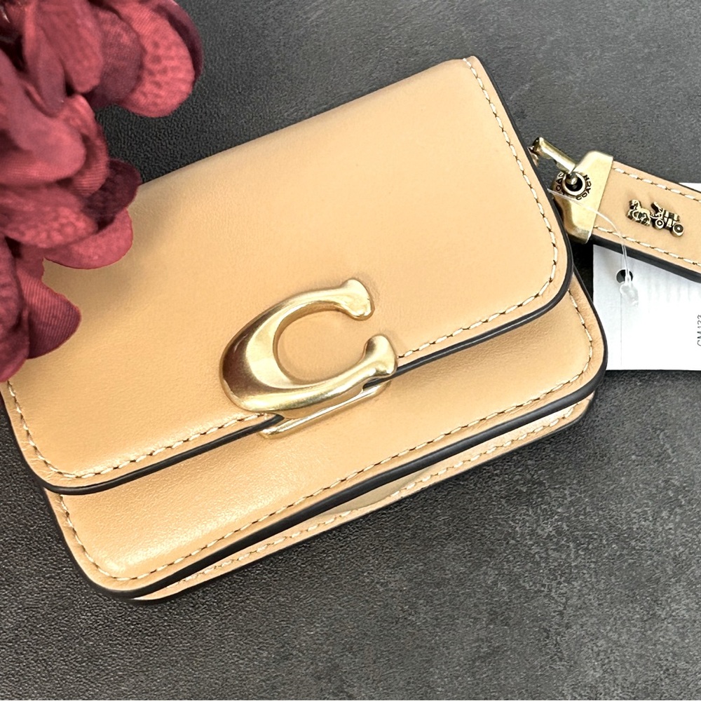Coach Tan Bandit Card Case Belt Bag NWT - Picture 2 of 7